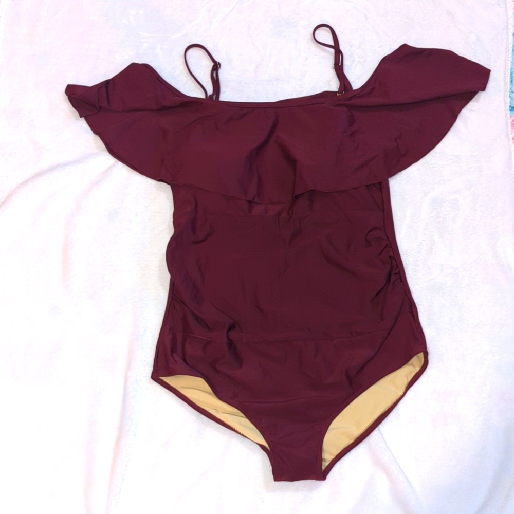 🎉HP🎉 NWOT Summer Mae Maternity Swim Suit